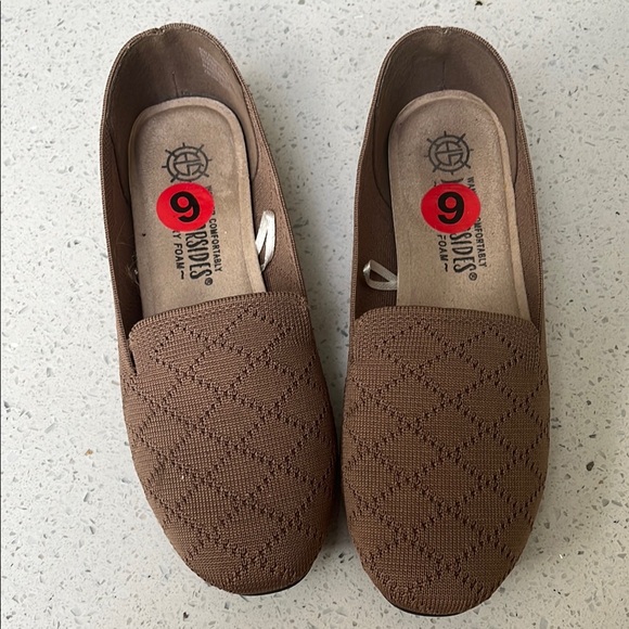 Brown Quilted Loafers for Casual Comfort size 6 - Picture 1 of 4